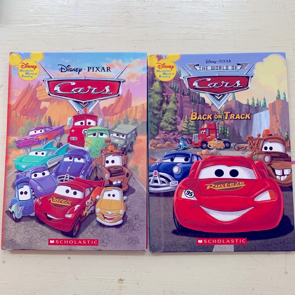 Two for the price of one cars, Disney books